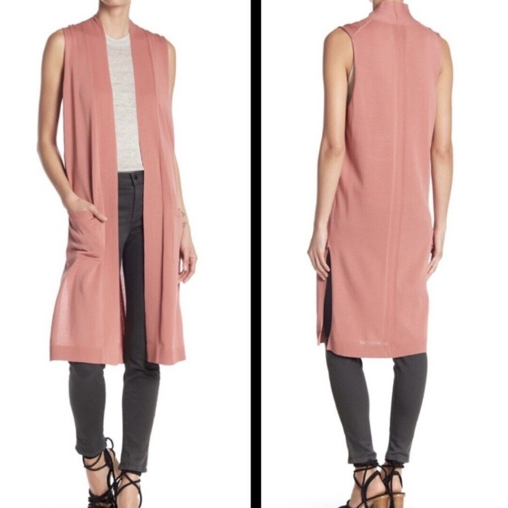 BROCHU WALKER Thames Sleeveless‎ Cardigan